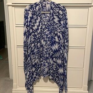 Blue and White Kimono